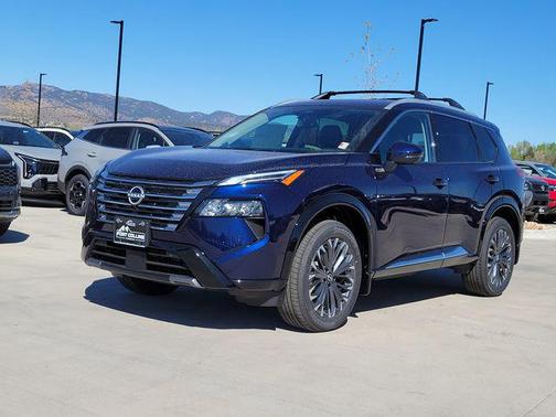 Deep Ocean Blue Pearl 2026 Nissan Rogue Platinum