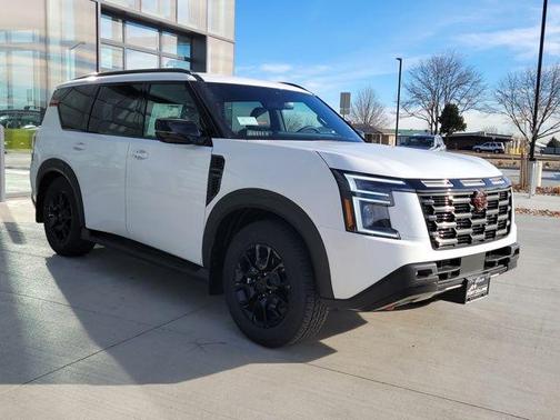 Aspen White Tricoat 2026 Nissan Armada PRO-4X