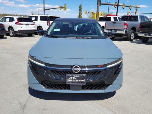 Atlantic Gray Metallic/Super Black 2026 Nissan Sentra SR