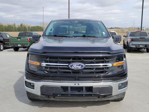 AGATE BLACK METALLIC 2024 Ford F-150 XLT