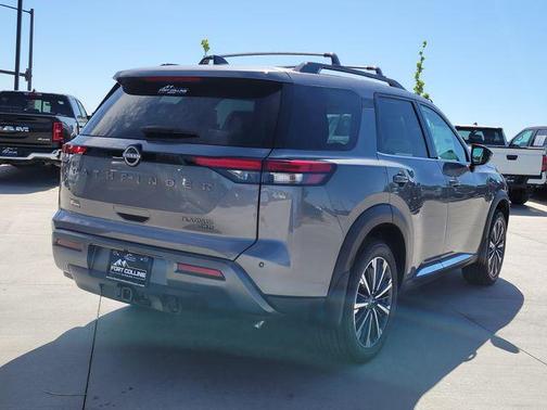 Gun Metallic 2026 Nissan Pathfinder Platinum