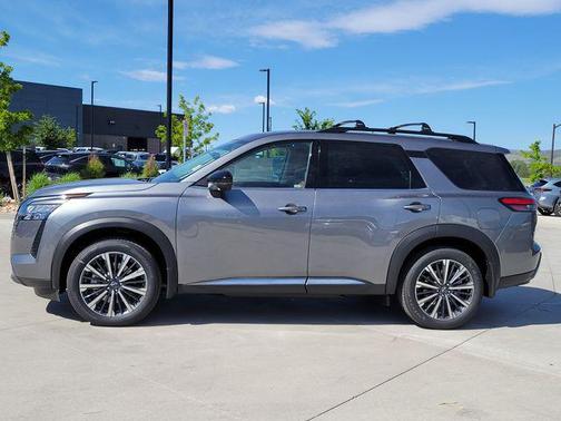 Gun Metallic 2026 Nissan Pathfinder Platinum