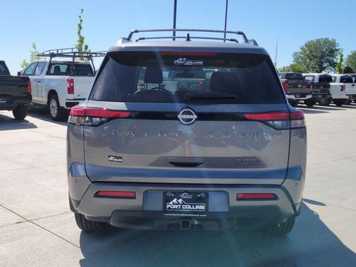 Gun Metallic 2026 Nissan Pathfinder Platinum