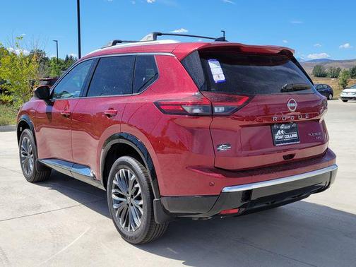 Scarlet Ember Tintcoat 2026 Nissan Rogue Platinum