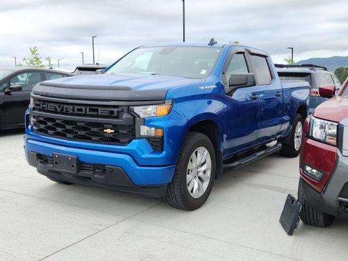 Glacier Blue Metallic 2023 Chevrolet Silverado 1500 Custom
