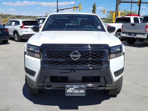 Glacier White 2026 Nissan Frontier SV