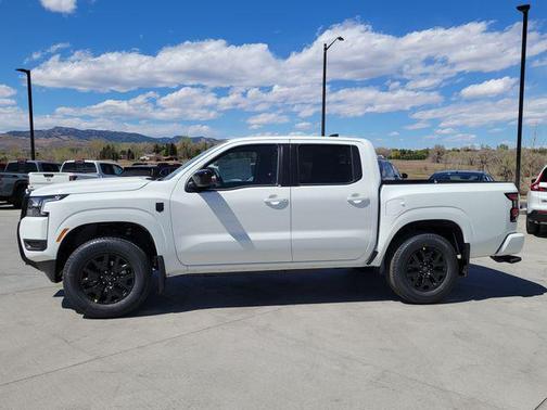 Glacier White 2026 Nissan Frontier SV
