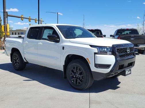 Glacier White 2026 Nissan Frontier SV