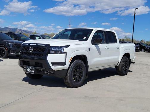 Glacier White 2026 Nissan Frontier SV