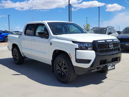Glacier White 2026 Nissan Frontier SV
