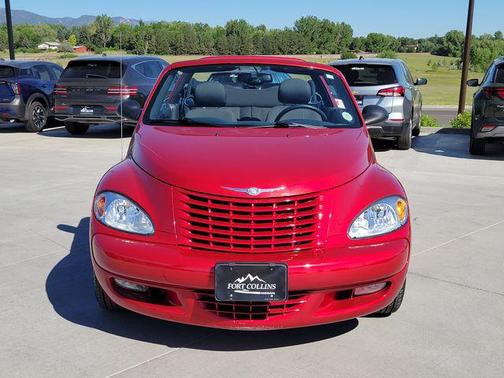 Inferno Red Tinted Pearlcoat/Black Cloth Top 2005 Chrysler PT Cruiser Touring
