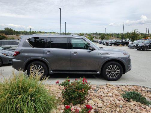 Gun Metallic 2021 Nissan Armada SL 4WD