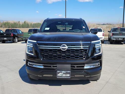 Super Black 2026 Nissan Armada Platinum Reserve