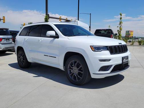 Bright White Clearcoat 2021 Jeep Grand Cherokee High Altitude