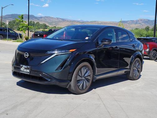 Northern Lights Metallic 2025 Nissan ARIYA EVOLVE+ e-4ORCE