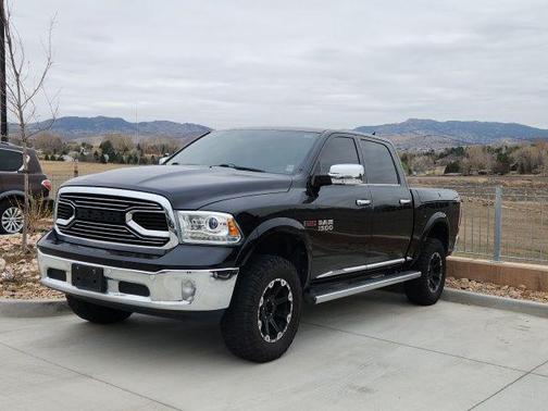 Brilliant Black Crystal Pearlcoat 2015 RAM 1500 Longhorn