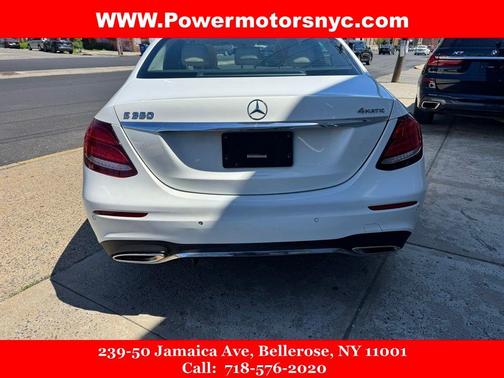 White 2020 Mercedes-Benz E-Class E 350 4MATIC