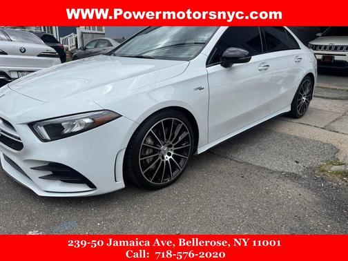 White 2021 Mercedes-Benz AMG A 35 Base