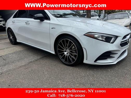 White 2021 Mercedes-Benz AMG A 35 Base