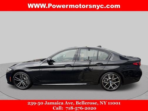 Black Sapphire Metallic 2021 BMW 530 i