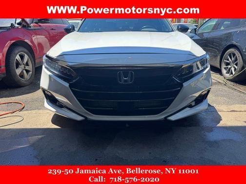 White 2021 Honda Accord Sport 2.0T