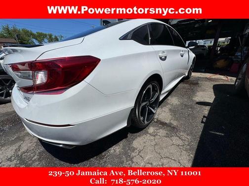 White 2021 Honda Accord Sport 2.0T
