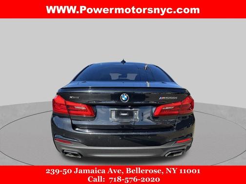 Black 2019 BMW M550 i xDrive