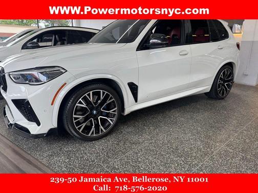 Alpine White 2021 BMW X5 M Base