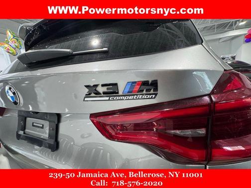 Donington Gray Metallic 2020 BMW X3 M Competition