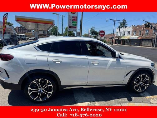 Mineral White Metallic 2020 BMW X6 xDrive40i