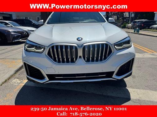 Mineral White Metallic 2020 BMW X6 xDrive40i