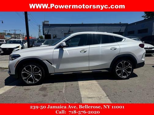 Mineral White Metallic 2020 BMW X6 xDrive40i