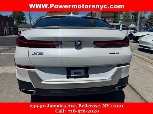 Mineral White Metallic 2020 BMW X6 xDrive40i