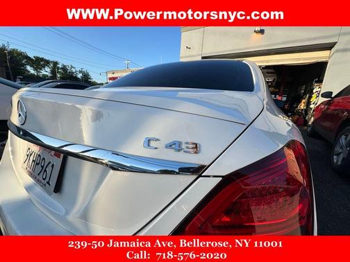 White 2020 Mercedes-Benz AMG C 43 Base 4MATIC