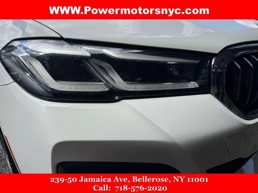 Alpine White 2021 BMW 540 i xDrive