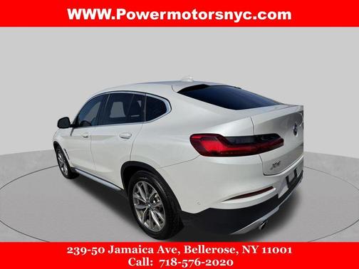 Mineral White Metallic 2019 BMW X4 xDrive30i