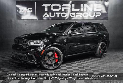 DB Black Clearcoat 2023 Dodge Durango SRT Hellcat Plus AWD