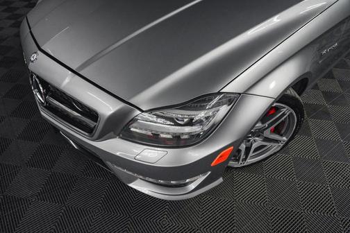 Silver 2013 Mercedes-Benz CLS-Class CLS 63 AMG