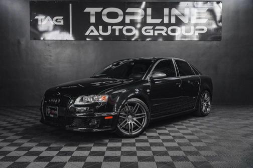 Phantom Black Pearl Effect 2008 Audi RS 4 4.2L