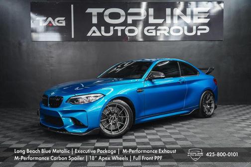 Long Beach Blue Metallic 2018 BMW M2 Base