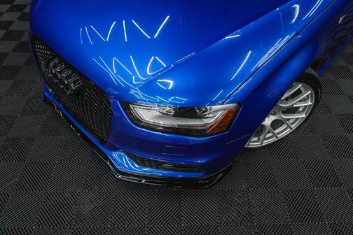 Blue 2015 Audi S4 3.0T Premium Plus