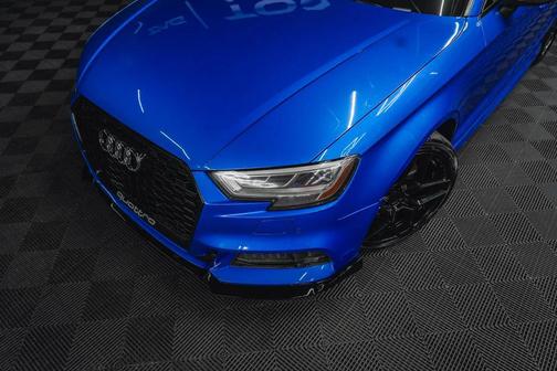 Blue 2018 Audi S3 2.0T Premium Plus