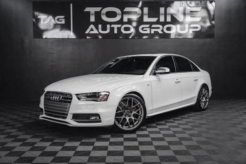 White 2014 Audi S4 3.0T Premium Plus