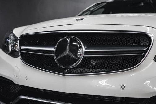 White 2014 Mercedes-Benz E-Class S 4MATIC