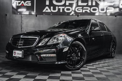Black 2010 Mercedes-Benz E-Class E 63 AMG Sedan 4D