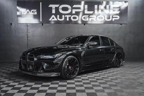 Black Sapphire Metallic 2022 BMW M3 Competition