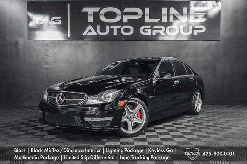 2013 Mercedes-Benz C-Class C 63 AMG Sedan 4D