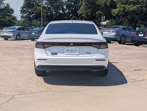 Platinum White 2025 Honda Accord Hybrid Touring
