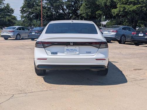 Platinum White 2025 Honda Accord Hybrid Touring