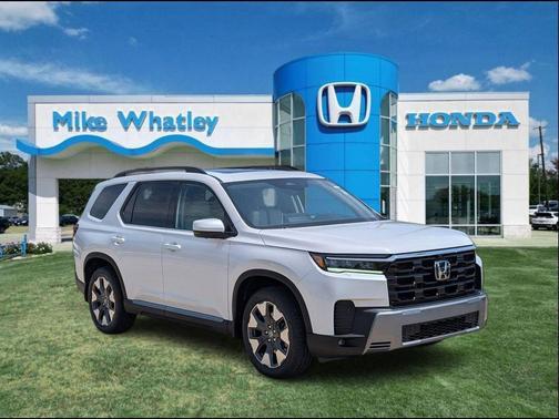 Platinum White 2026 Honda Pilot Touring 8-Passenger